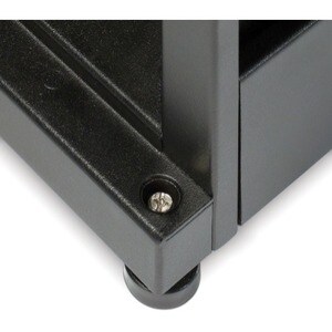 APC by Schneider Electric NetShelter 48U Rack Cabinet for Blade Server - 482.60 mm Rack Width - Black - 1022 kg Dynamic/Ro