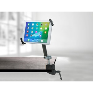 CTA Digital Multi-flex Clamp Mount for Tablet, iPad Pro, iPad Air, iPad mini - 14" Screen Support - 1 FOR 7-14IN TABLETS
