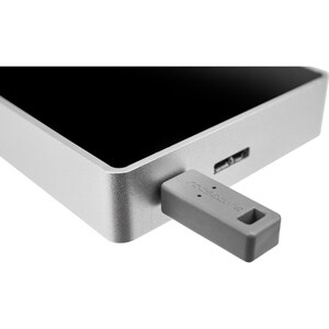 Rocstor Rocsecure EX31 1 TB Solid State Drive - External - Portable - USB 3.1 ENCYPTED PORTABLE DRIVE 3XTOKEN KEY - Rocsto