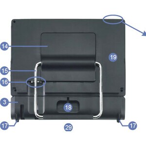 All-in-One-PC Shuttle XPC P2000PA - Intel Celeron 3865U 1,80 GHz Prozessor - 4 GB RAM DDR4 SDRAM - 120 GB SSD - 29,5 cm (1