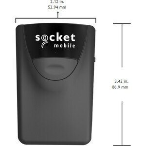 Socket Mobile SocketScan S860 Handheld Barcode Scanner - Kabellos Konnektivität - 495,30 mm Scan Distance - 1D, 2D - Bildw