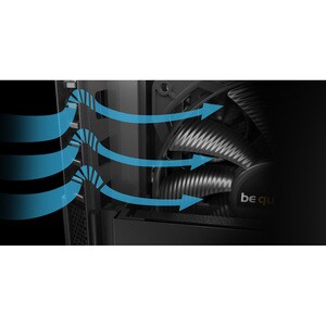 be quiet! Silent Base 601 Computergehäuse - EATX, ATX, Micro ATX, Mini ITX Motherboard Supported - Mid-Tower - Stahl, Acry