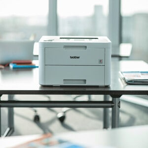 Brother HL HL-L3230CDW Desktop LED Printer - Colour - 18 ppm Mono / 18 ppm Color - 600 x 2400 dpi Print - Automatic Duplex
