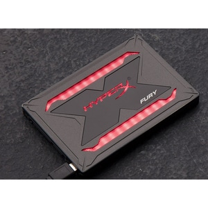 Kingston HyperX FURY RGB 480 GB Solid State Drive - 2.5" Internal - SATA (SATA/600) - 550 MB/s Maximum Read Transfer Rate 