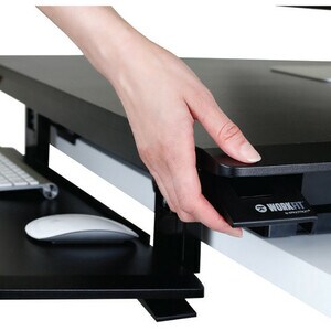 Ergotron WorkFit-TX Standing Desk Converter - Up to 76.2 cm (30") Screen Support - 18.14 kg Load Capacity - 50.8 cm Height