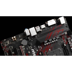MSI B450M GAMING PLUS Desktop Motherboard - AMD B450 Chipset - Socket AM4 - Micro ATX - Ryzen 3 Processor Supported - 32 G