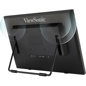 Viewsonic TD1630-3. Taille de l'écran: 39,6 cm (15.6"), Luminosité de l'écran: 220 cd/m², Type HD: HD. Couleur du produit: