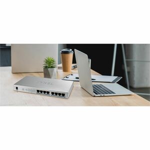 ZYXEL GS1008HP 8 Ports Ethernet Switch - Gigabit Ethernet - 10/100/1000Base-T - 2 Layer Supported - 72 W Power Consumption