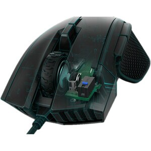 Corsair IRONCLAW RGB FPS/MOBA Gaming Mouse - Optical - Cable - Black - USB 2.0 - 18000 dpi - 7 Button(s)