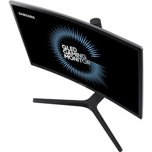 Samsung C27FG73FQL 27" Class Full HD Curved Screen LCD Monitor - 16:9 - Matt Dark Blue Black - 68.6 cm (27") Viewable - Qu
