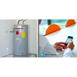 D-Link Liquid Leak Sensor - Wireless - Water Detection - 1.5 Year Battery - Wall Mount