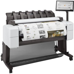 HP Designjet T2600 PostScript Inkjet Large Format Printer - Includes Printer, Scanner, Copier - 36" Print Width - Color - 