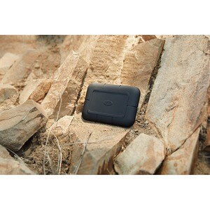LaCie Rugged SSD Pro Tragbar Solid State-Laufwerk - 2,5" Extern - 2 TB - PCI Express NVMe - Schwarz - Desktop-PC Unterstüt