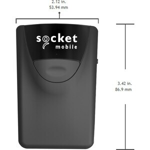 Socket Mobile SocketScan S860 Handheld Barcode Scanner - Wireless Connectivity - 495.30 mm Scan Distance - 1D, 2D - Imager
