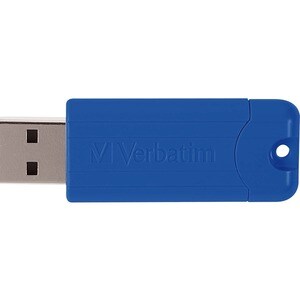 64GB PinStripe USB 3.2 Gen 1 Flash Drive - 5pk - Assorted - 64 GB - 5 Pk - Assorted