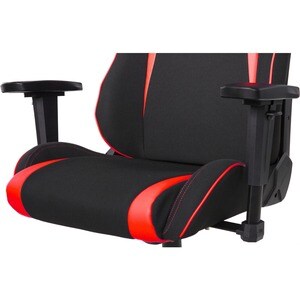 AKRacing Core Series EX-Wide Gaming Chair - For Gaming - Metal, Aluminum, Steel, Polyester, Fabric, Nylon - Red