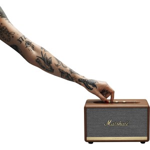 Marshall Acton II Portátil Bluetooth Sistema de colunas - Castanho - 50 Hz para 20 kHz