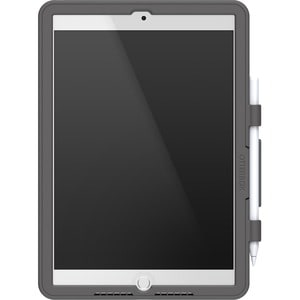 OtterBox UnlimitEd Case for Apple iPad (7th Generation) Tablet - Clear, Grey - Synthetic Rubber, Polycarbonate, Polyurethane