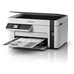 Epson ET-M2120 Wireless EcoTank Inkjet Multifunction Printer - Monochrome - Copier/Printer/Scanner - 32 ppm Mono Print - 1