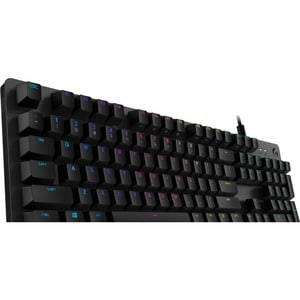 Logitech G512 Gaming Keyboard - Cable Connectivity - USB 2.0 Interface - Portuguese - Carbon - Mechanical Keyswitch Volume
