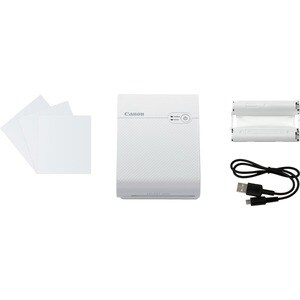 Canon SELPHY QX10 Dye Sublimation Printer - Colour - Photo Print - Portable - White - 43 Second Photo - Wireless LAN - USB