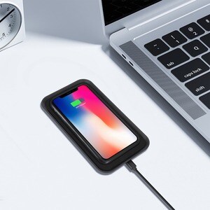 Adesso 10W Max Qi-Certified 3-Coil Wireless Charging Pad - 5 V DC, 9 V DC Input - Input connectors: USB - Overcharge Prote
