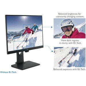 BenQ GW2480T 24" Class Full HD LCD Monitor - 16:9 - Black - 23.8" Viewable - In-plane Switching (IPS) Technology - LED Bac