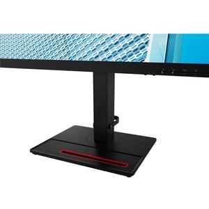 Lenovo ThinkVision T24v-20 24" Class Webcam Full HD LCD Monitor - 16:9 - Raven Black - 23.8" Viewable - In-plane Switching