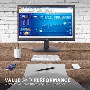 Monitor LED ViewSonic Value VA1903H 19" Class HD - 16:9 - 47cm (18.5") Viewable - Torsión Nemática (TN) - LED Retroilumina