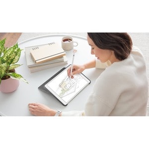 Housse/Clavier Logitech Combo Touch pour 25,9 cm (10,2") Apple, Logitech iPad (7e géneration) Tablette - Graphite - Résist