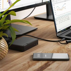 Alogic Universal Twin HD Pro USB-C Docking Station - for Notebook/Desktop PC - 100 W - USB Type C, USB Type A - 2 Displays