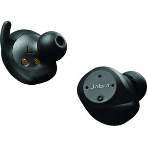 Jabra Elite Sport Wireless Earbud Stereo Earset - Black - Binaural - In-ear - Bluetooth - 20 Hz to 20 kHz