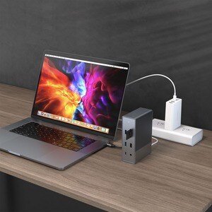 HyperDrive Gen2 18-in-1 USB-C Hub - for Notebook/Tablet PC - 100 W - USB Type C - 2 x USB 2.0 - 3 x USB 3.0 - USB Type-C -