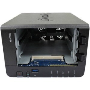 Synology DiskStation DS220+ 2 x Gesamtzahl Einschübe SAN/NAS-Speichersystem - Intel Celeron Dual-Core 2 GHz - 2 GB RAM - D