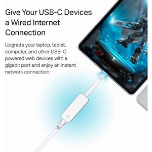 Scheda Gigabit Ethernet per Computer, Mac, Computer portatile, Tablet - TP-Link UE300C - 10/100/1000Base-T - Portatili - U