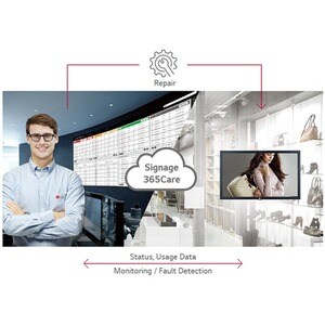 LG 22SM3G 54.6 cm (21.5") 4K UHD LCD Digital Signage Display - 16 Hours/ 7 Days Operation - In-plane Switching (IPS) Techn