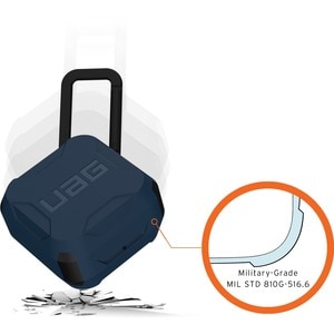 Urban Armor Gear Hardcase Carrying Case Samsung Earbud - Mallard, Black - Scratch Resistant, Impact Resistant, Debris Resi