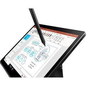 Lenovo ThinkPad X12 Detachable Gen 1 20UW0004GE LTE, UMTS 31,2 cm (12,3 Zoll) Touchscreen 2 in 1 Notebook - Full HD - 1920