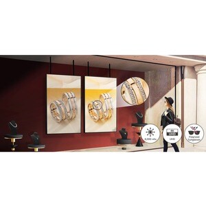 LCD Digital Signage LG 75XS4G-B 1905 mm - 3840 x 2160 - LED - 4000 cd/m² - 2160p - USB - HDMI - Seriale - LAN wireless - B