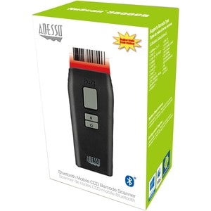 Adesso NuScan NuScan 3500TB Healthcare, Logistics, Warehouse Handheld Barcode Scanner - Wireless Connectivity - 300 scan/s