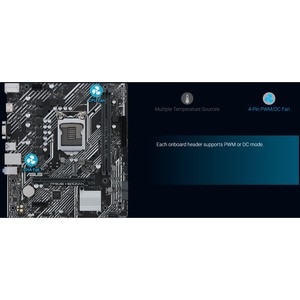 Asus Prime H510M-K Desktop Motherboard - Intel H510 Chipset - Socket LGA-1200 - Micro ATX - Pentium Gold, Celeron, Core i5
