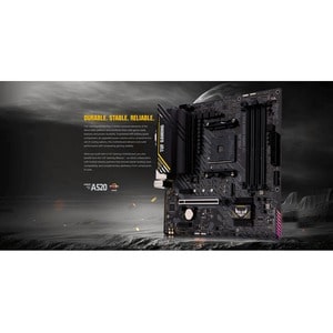 TUF GAMING A520M-PLUS II Desktop Motherboard - AMD A520 Chipset - Socket AM4 - Micro ATX - Ryzen 3, Ryzen 5, Ryzen 7, Ryze