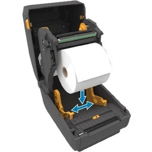 Zebra ZD421c Desktop Thermal Transfer Printer - Monochrome - Label/Receipt Print - USB - USB Host - Bluetooth - Near Field