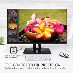 ViewSonic VP2756-2K 27" ColorPro 1440p IPS Monitor with 60W Powered USB C, sRGB and Pantone Validated - 27" ColorPro Monit