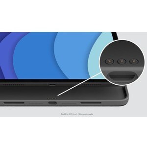Cover tastiera Logitech Combo Touch per 27,9 cm (11") Apple iPad Pro, iPad Pro (2a generazione, iPad Pro (3a generazione) 