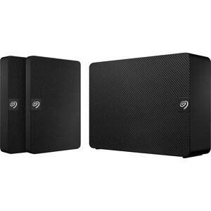 Seagate Expansion Tragbar Festplatte - Extern - 1 TB - Schwarz - Desktop-PC, MAC Unterstütztes Gerät - USB 3.0