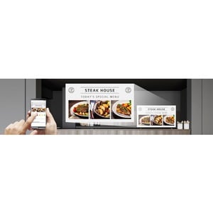 LG SuperSign 50UR640S 1270 mm LCD Digital Signage Display - High Dynamic Range (HDR) - 3840 x 2160 - Direct LED - 400 cd/m