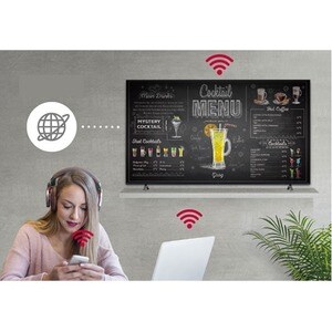 LG 75UR640S 1905 mm 4K UHD LCD Digital Signage Display - 3840 x 2160 - Direct LED - 330 cd/m² - 2160p - USB - HDMI - Seria