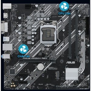 Asus Prime H410M-K R2.0 Desktop Motherboard - Intel H410 Chipset - Socket LGA-1200 - Intel Optane Memory Ready - Micro ATX