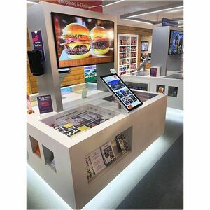 AllSee AO50H 50" LCD Digital Signage Display - 24 Hours/7 Days Operation - In-plane Switching (IPS) Technology - Touchscre